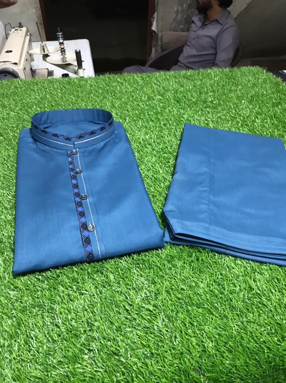 Designing Stitched Suit Fabric