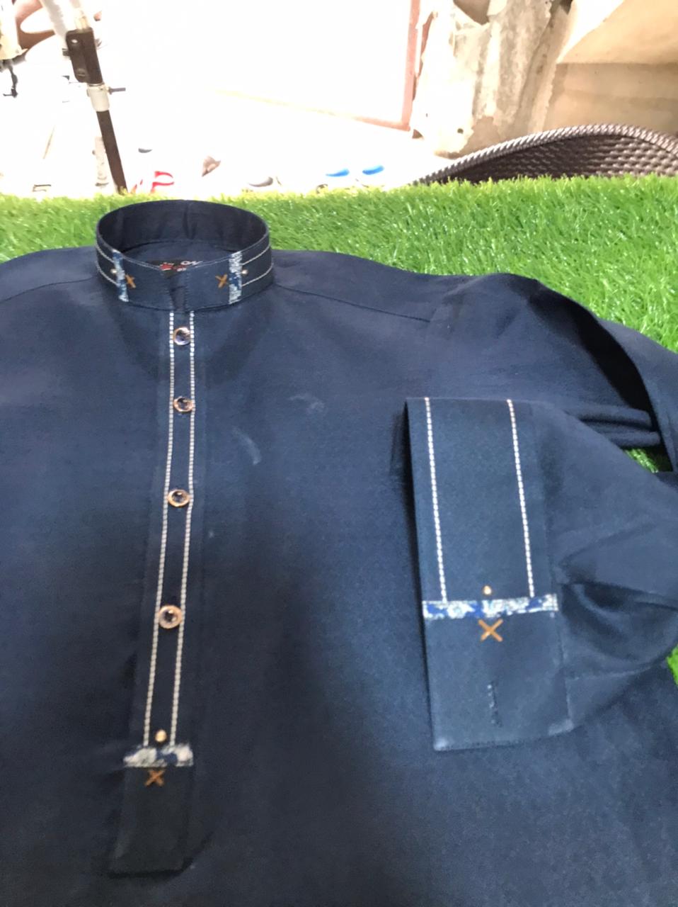 Elegant Double Stitched Suit Fabric